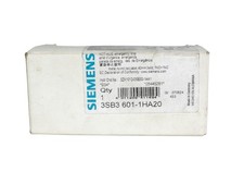 SIEMENS 3SB3601-1HA20 EMERGENCY STOP MUSHROOM PUSH BUTTON