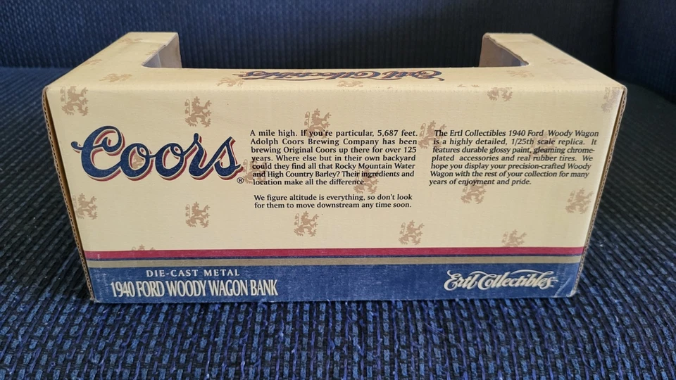 ERTL Collectibles 1940 woody wagon bank new - Image 4 of 4