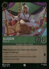 2025 Disney Lorcana TCG Fabled #92 Aladdin - Prince Ali FOIL C