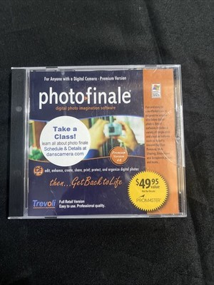 Photo Finale 4.0 Premium Professional Photo Editing Software w/ Key Sealed NIP