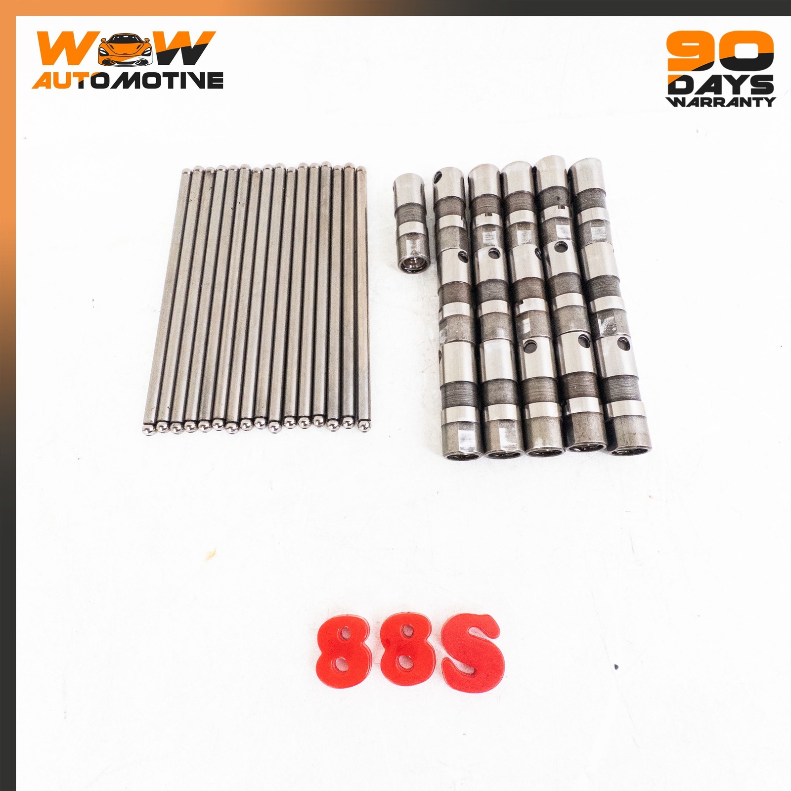 98-13 CHEVROLET CORVETTE C6 V8 ENGINE MOTOR VALVE PUSH RODS VALVE LIFTER OEM