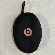 BEATS by Dr. Dre Headphone Soft Carrying Travel Case Pouch Black/Pink