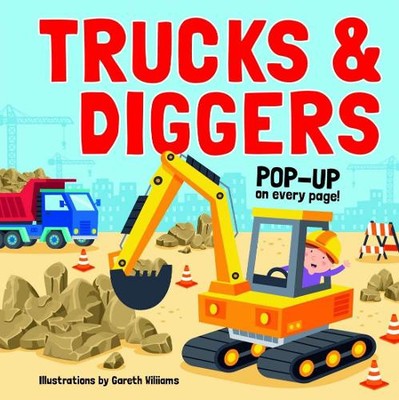 Pop Up Book - Trucks and Diggers (Gebundene Ausgabe)