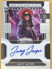 2022 Panini Prizm WWE Jacy Jayne Sensational Signature Rookie Autograph RC Auto