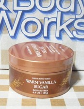 BATH  BODY WORKS Whipped Body Butter 6.5oz New - Warm Vanilla Sugar 17/6721 