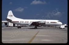 STAF Airlines Lockheed L-188C N359Q Oct 86 Kodachrome Slide/Dia C3