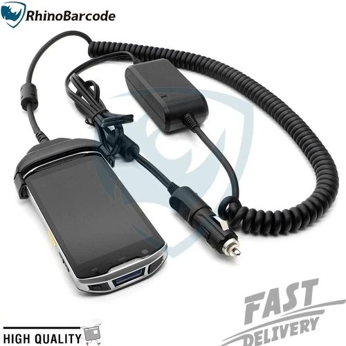 For Zebra DC Car Vehicle Charger Cable TC51 510K TC56 TC52 TC57 Scanner