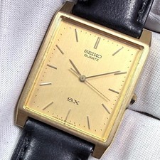 SEIKO SX 5Y31 5130 1997 model Cal.5Y31 Quartz 3 Hand Square