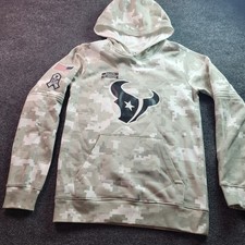 Nike NFL Houston Texans Salute to Service Camo Hoodie Youth L