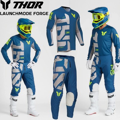 Thor Erwachsene Motocross Rennanzug Launchmode MX Offroad ATV Quad Bike Trikot Hose