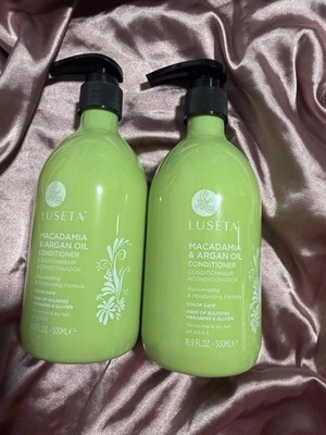 Luseta Macadamia & Argan Oil Conditioner 16.9 fl oz Color Safe Sulfate-Free