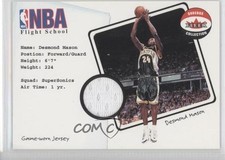 2001-02 Fleer Shoebox Collection NBA Flight School Jersey Desmond Mason 8n1