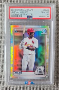 その他 2020 bowman draft sapphire jordan walker Jordan Walker [Chrome Refractor] #BD-57 Prices | 2020 Bowman Draft