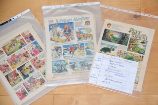 Mecki Tells! Hörzu 20 Original Pages from 1970 71 "The Secret. Northern Lights" and others