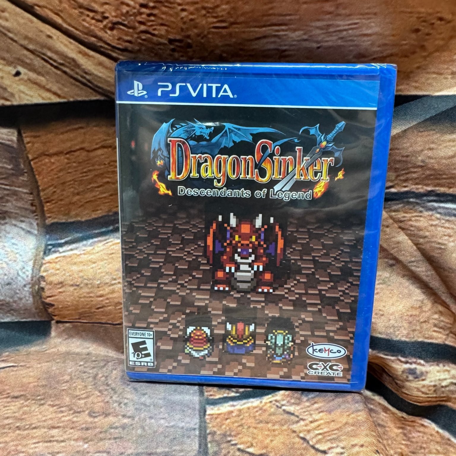 Dragon Sinker Descendants of Legend PSVITA Limited Run Video Game RPG