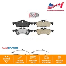 Rear Ceramic Disc Brake Pads And Wear Sensors Kit For Mini Cooper KNW-100986