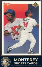 Kirby Puckett 1990 Upper Deck #48 Minnesota Twins
