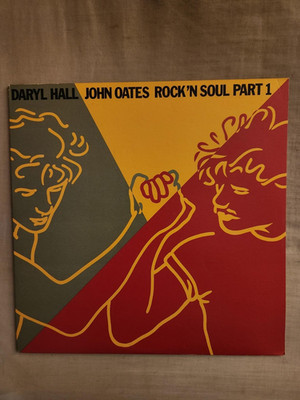 Daryl Hall John Oates Rock 'N Soul Part W/Poster 1983-Excellent Condition!