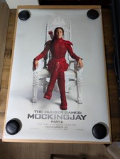 The Hunger Games Mockingjay Pt 2 movie poster 27x40 d/s original