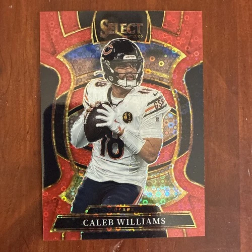 2025 Select Caleb Williams Red Sparkle /49