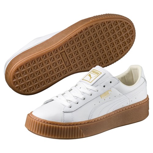 PUMA Basket Platform Core Women's Trainers Donna Scarpe Sport classici  Nuovo | eBay