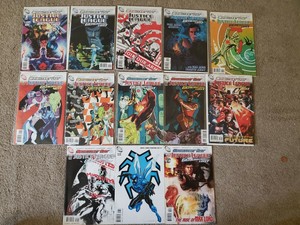 JUSTICE-LEAGUE-Generation-Lost-13-Issues-Lot-1-2-4-8-11-13-15-17-20-2010