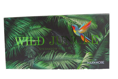 Max& More Lidschattenpalette Wild Jungle 21 Farben, matt und glänzend, vegan