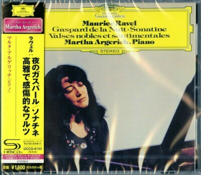 Martha Argerich Piano SEALED NEW CD(SHMCD) Ravel: Gaspard De La Nuit. Etc OBI