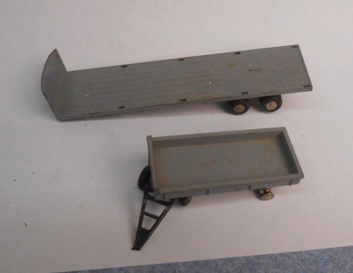 Vintage Original Schuco West Germany Piccolo Trailers Krupp 751 757 - Picture 3 of 6