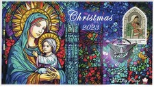 CA23-047, 2023, Christmas, First Day of Issue, Pictorial Postmark, P-rate, St.Ma