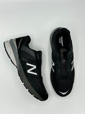 Size 9.5 - New Balance 990v5 Made In USA Black for sale online | eBay