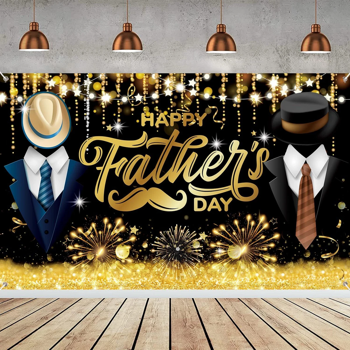 Happy Fathers Day Illustration With Father And His Son Playing Together In Flat Kids Cartoon Hand Drawn For Web Banner Or Landing Page Templates