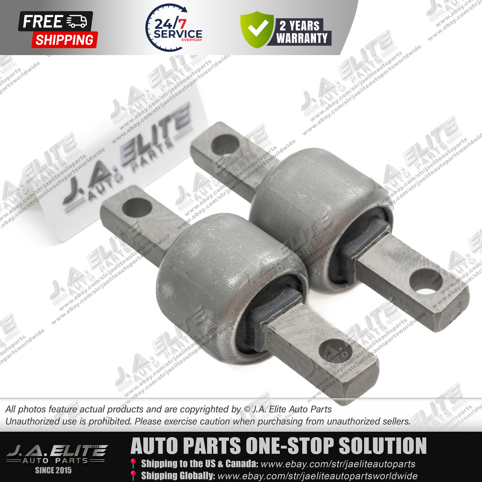 2pcs Front Lower Control Arm Bushing (Small) fit Ferrari458 488, 264523 264524