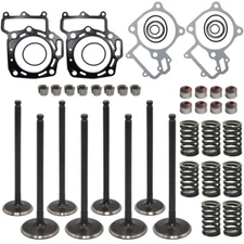 For Kawasaki BRUTE FORCE 750 4X4I 2005-2022 Cylinder Intake Exhaust Valves Kit