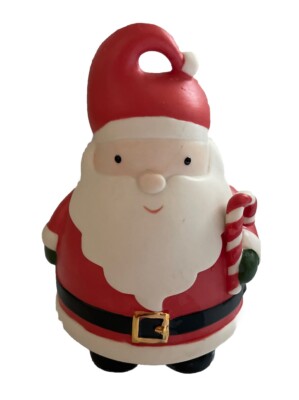 Partylite Santa Claus Christmas Porcelain FTaper Candle Fragrance Oil Holder