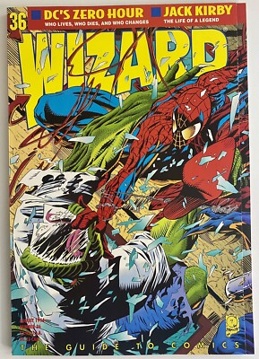 Wizard Comics Magazine #36 Sinster Six Cover by Joe Quesada Spider-man Lizard