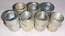 COUPLINGS 1/4" X 1/4" LOT OF 7