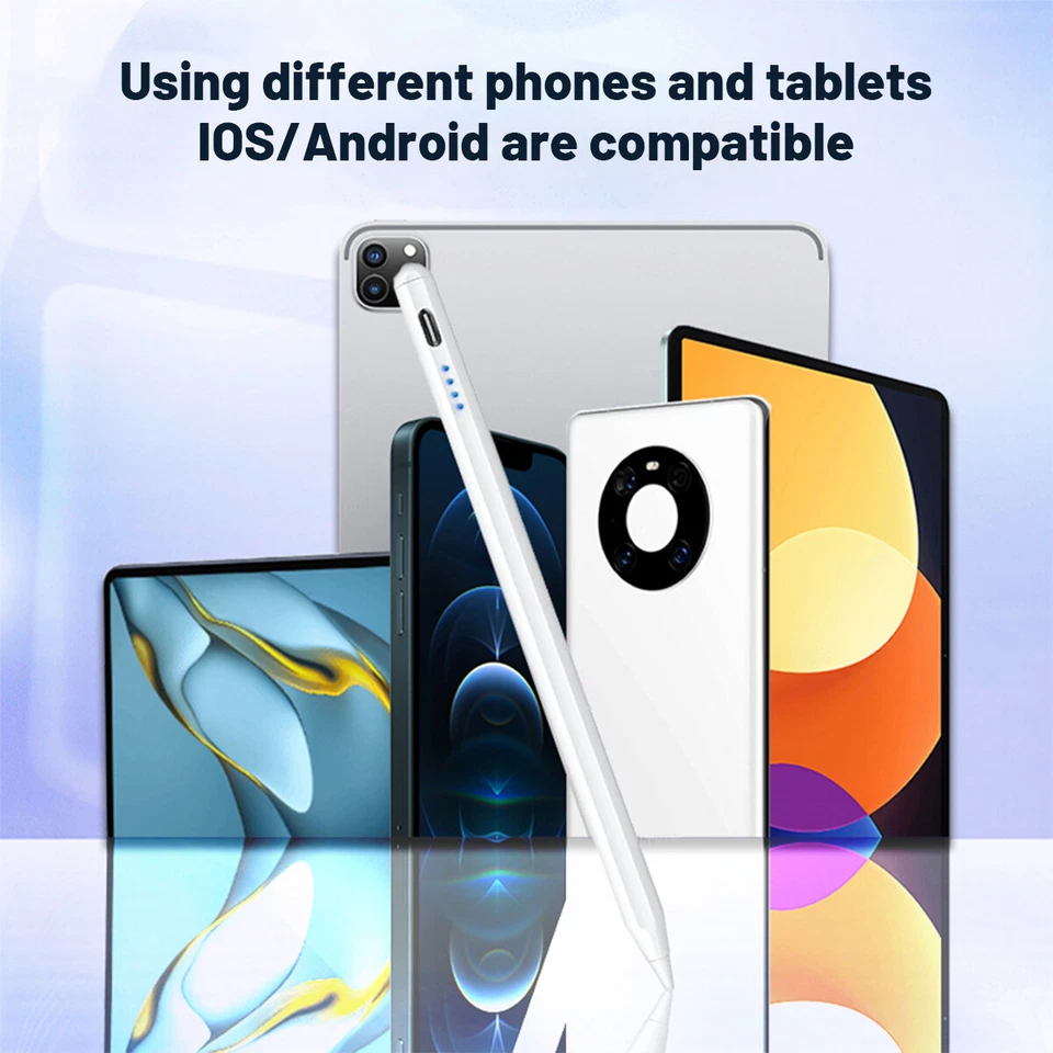 Universal Pencil Stylus Pen For Android iPhone iPad Tablet Mobile Capacitive Pen - Image 3 of 4
