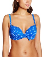34 G, Blue (ultramarine), Pour Moi? Women's Hot Spots Balcony Bikini Top 34 G, Blue (ultramarine), Pour Moi? Women's Hot Spots Balcony Bikini Top