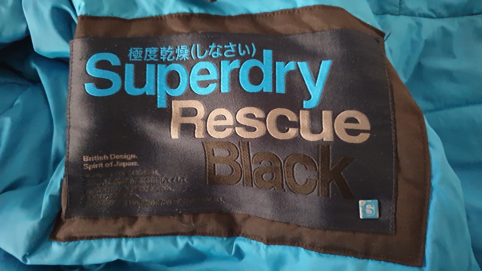 Superdry Small Navy Blue Coat image 6