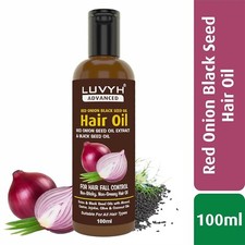 Black seed  Red onion hair oil for hair fall control,  Damage Control 100 ml.