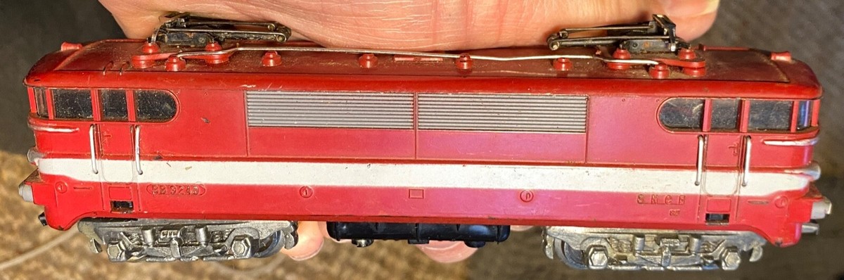 Voiture SNCF L'Aquilor Vintage Gégé HO - Modélisme Ferroviaire En Plastique Gris