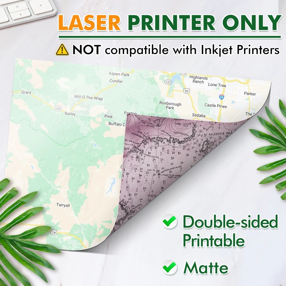 Lot Koala Waterproof Laser Printer Paper 8.5x11 11x17 Double Sided Matte 25-100 - Image 4 of 4
