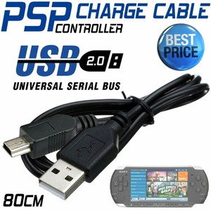 psp 80cm playstation charging ps3 controller charger sony usb cable mini