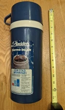 Vintage Aladdin’s Plastic Quart Thermo Bottle EC 