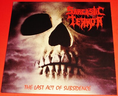 Sarcastic Terror The Last Act Of Subsidence LP Green Color Vinyl
