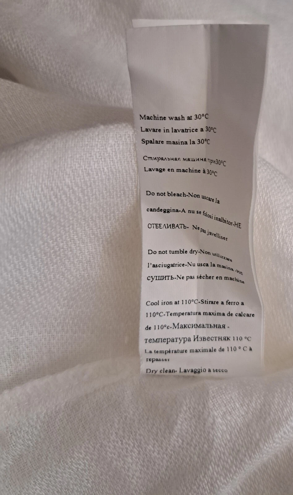 PALM ANGELS Abito donna Isabel grande bianco spiaggia pipistrello angelo manica ala 100% EURO LINO