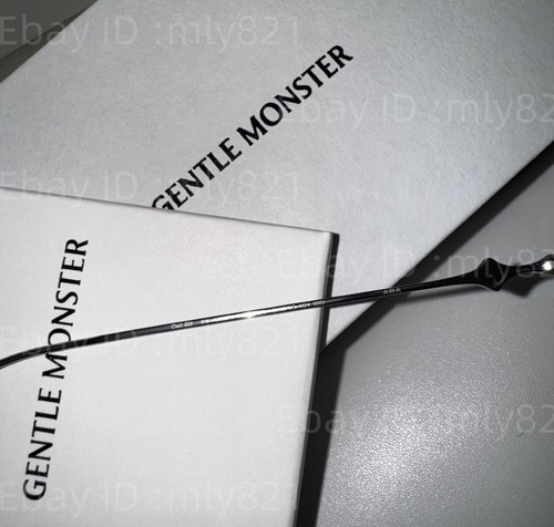 GentleMonster Sunglasses BOLD - ABA 02 Silver Frame Clear Lenses - Picture 20 of 22