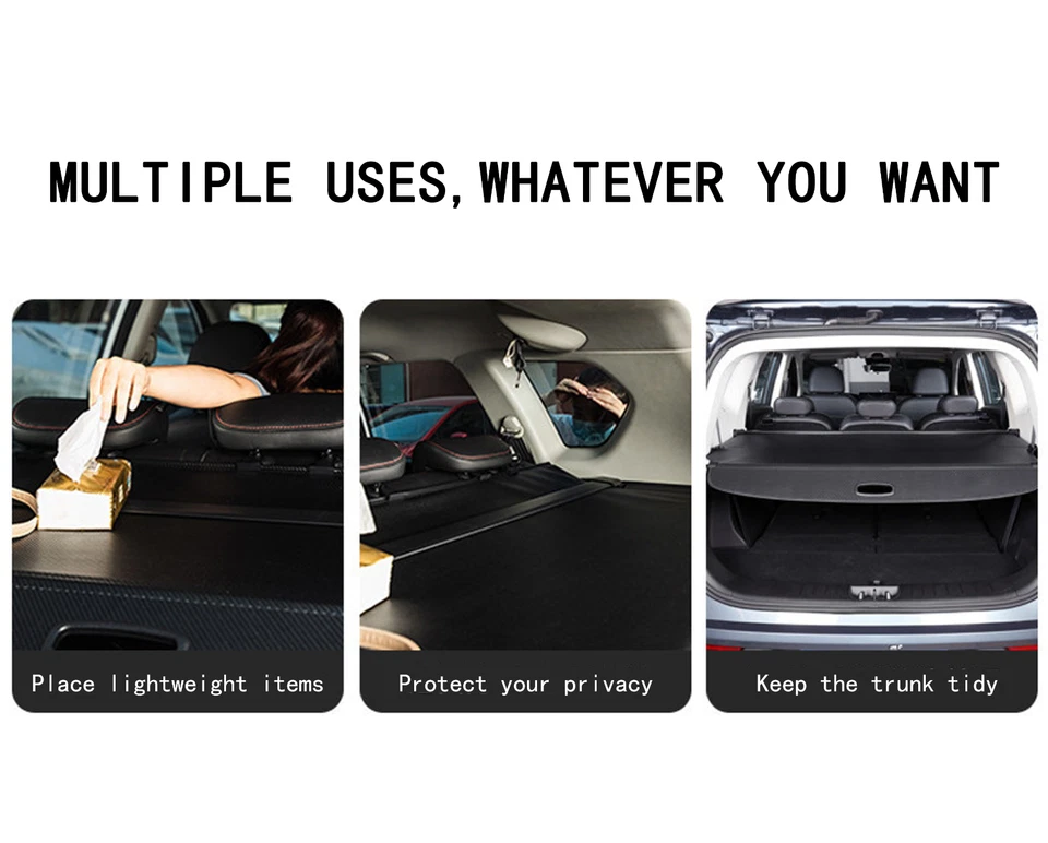 Cubierta de carga retráctil para maletero trasero Acura RDX 2013-2018 Foto 2 de 4