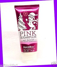 1 Bath Body Works PINK SUGARPLUM Handibac Moisturizing Hand Body Lotion Cream